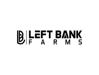 Left Bank Farms logo design by aryamaity