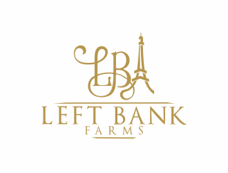 Left Bank Farms logo design by MCXL