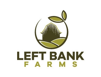 Left Bank Farms logo design by adwebicon
