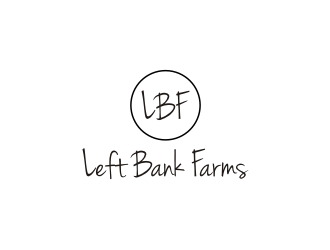 Left Bank Farms logo design by sodimejo