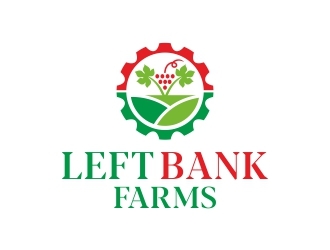 Left Bank Farms logo design by adwebicon