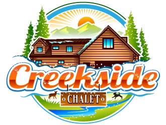 Creekside Chalet logo design by Suvendu