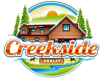 Creekside Chalet logo design by Suvendu