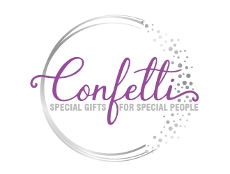 Confetti logo design by Roma