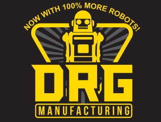 DRG Manufacturing LLC: www.drgmanufacturing.com logo design by uttam
