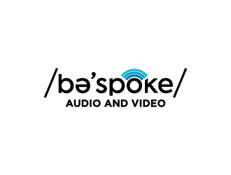 Bespoke Audio and Video  or Bespoke AV logo design by torresace