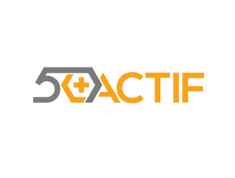 50➕ Actif logo design by Bl_lue