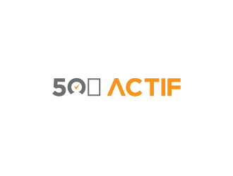 50➕ Actif logo design by Andri