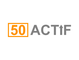 50➕ Actif logo design by cintoko