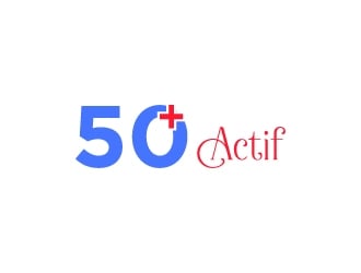 50➕ Actif logo design by twomindz