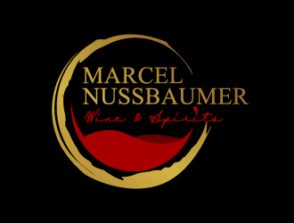 Marcel Nussbaumer Wine & Spirits logo design by torresace
