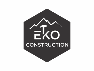 EKO construction logo design by santrie