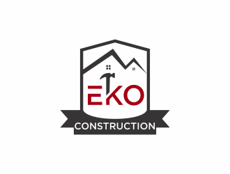 EKO construction logo design by santrie