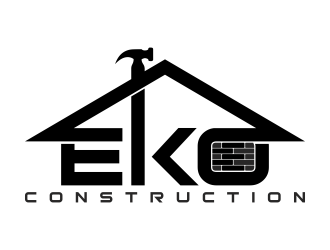 EKO construction logo design by qonaah