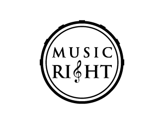 Music Right logo design by Creativeminds