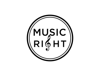 Music Right logo design by ammad