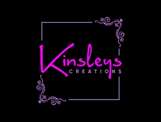 Kinsleys Creations logo design by excelentlogo