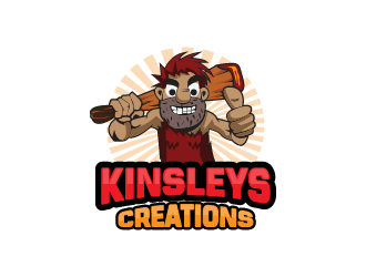 Kinsleys Creations logo design by Donadell