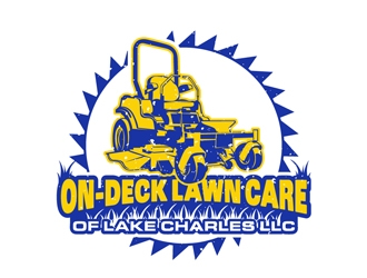 On-Deck Lawn Care of Lake Charles LLC logo design by DreamLogoDesign
