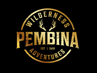 Pembina Wilderness Adventures logo design by keylogo