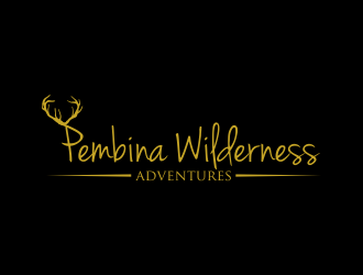 Pembina Wilderness Adventures logo design by qqdesigns
