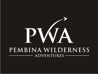 Pembina Wilderness Adventures logo design by sabyan