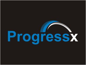 ProgressX logo design by bunda_shaquilla