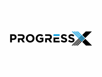 ProgressX logo design by agus