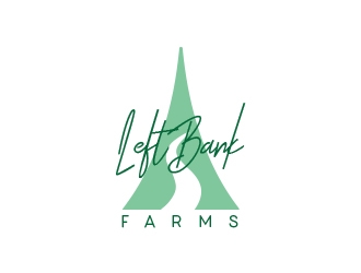 Left Bank Farms logo design by heba