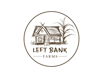 Left Bank Farms logo design by Danny19