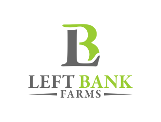 Left Bank Farms logo design by done
