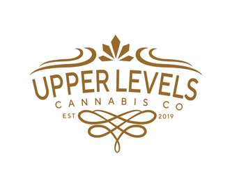 Upper Levels (Cannabis Co.) logo design by Roma
