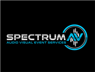 Spectrum AV logo design by evdesign