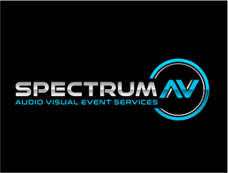 Spectrum AV logo design by evdesign