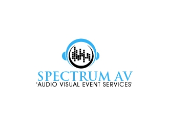 Spectrum AV logo design by AamirKhan