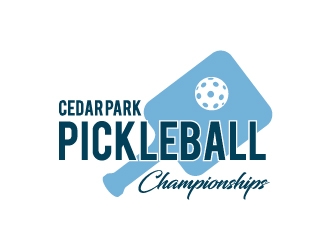 Cedar Park Pickleball Championships  logo design by sakarep