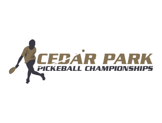 Cedar Park Pickleball Championships  logo design by Kruger