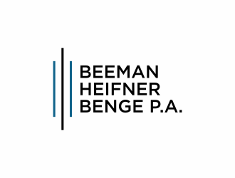 Beeman Heifner Benge P.A. logo design by hopee