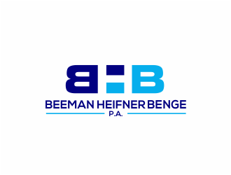 Beeman Heifner Benge P.A. logo design by kimora
