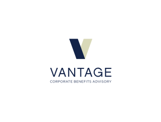 VANTAGE Corporate Benefits Advisory logo design by Susanti