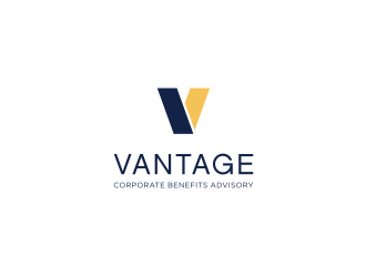 VANTAGE Corporate Benefits Advisory logo design by Susanti