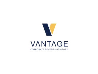 VANTAGE Corporate Benefits Advisory logo design by Susanti