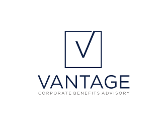 VANTAGE Corporate Benefits Advisory logo design by Barkah