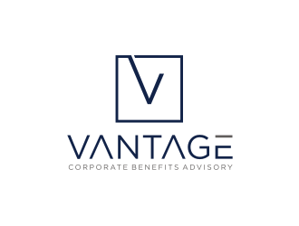 VANTAGE Corporate Benefits Advisory logo design by Barkah