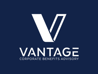 VANTAGE Corporate Benefits Advisory logo design by Dakon