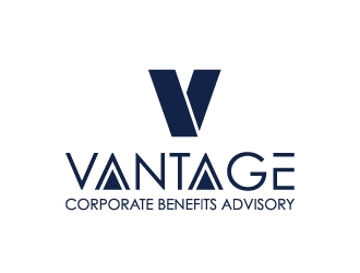 VANTAGE Corporate Benefits Advisory logo design by aryamaity