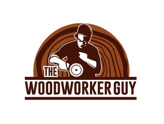 The woodworker guy logo design by maze