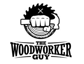 The woodworker guy logo design by Coolwanz