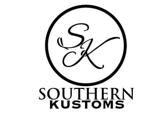 Southern Kustoms logo design by AamirKhan