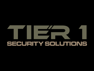 Tier 1 Security Solutions  logo design by hopee